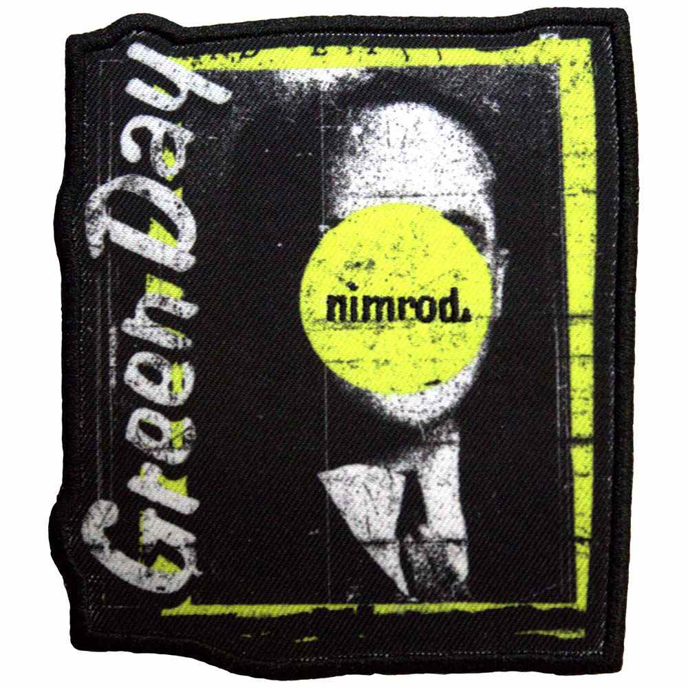 Green Day - Nimrod Patch - Schwarz